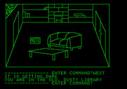 Hi-Res Adventure #1: Mystery House for Apple II - This is the library.