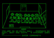 Hi-Res Adventure #1: Mystery House for Apple II - The entry hall.