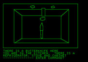 Hi-Res Adventure #1: Mystery House for Apple II - Searching for useful items.