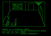 Hi-Res Adventure #1: Mystery House for Apple II - Not much in the study...or is there?