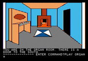 Hi-Res Adventure #3: Cranston Manor for Apple II - An organ! Maybe I should try playing it...