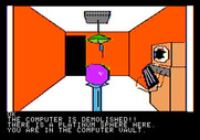 Hi-Res Adventure #3: Cranston Manor for Apple II - Demolishing a computer...