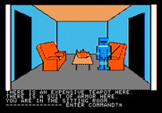 Hi-Res Adventure #3: Cranston Manor for Apple II - A teapot! Will that suit of armor let me take it?