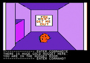 Hi-Res Adventure #3: Cranston Manor for Apple II - Confusing and ominous messages are everywhere...