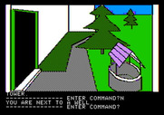 Hi-Res Adventure #3: Cranston Manor for Apple II - I wonder if this well is important?