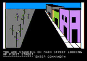 Hi-Res Adventure #3: Cranston Manor for Apple II - Starting location.