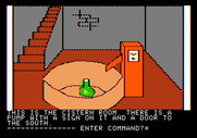 Hi-Res Adventure #3: Cranston Manor for Apple II - This is the cistern room.