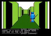 Hi-Res Adventure #3: Cranston Manor for Apple II - In the hallway; there's lots of rooms to explore next!