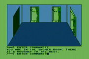 Hi-Res Adventure #0: Mission Asteroid for Atari 8-bit - The shower room.