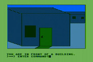 Hi-Res Adventure #0: Mission Asteroid for Atari 8-bit - Game start.