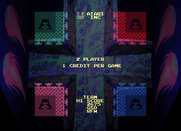 Warlords for Arcade - Game attract mode.