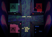 Warlords for Arcade - Game over.