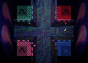 Warlords for Arcade - Game start.