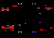 Warlords for Atari 2600 - Defend the castles!
