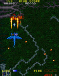 Dragon Spirit for Arcade - Shooting my way through the jungle...