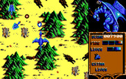 Dragon Spirit for IBM PC/Compatibles - Some enemies destroyed, more appearing...