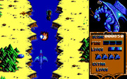 Dragon Spirit for IBM PC/Compatibles - Game start.