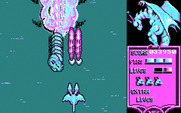Dragon Spirit for IBM PC/Compatibles - The first end of level boss.