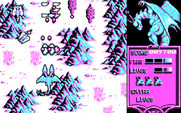 Dragon Spirit for IBM PC/Compatibles - Shooting opponents...