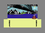 World Karate Championship for Commodore 16 & Plus/4 - Game start.