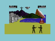 World Karate Championship for Commodore 16 & Plus/4 - Next fight begins, tied so far.