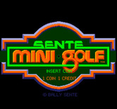 Mini Golf for Arcade - Title screen.