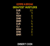 Gimme A Break for Arcade - High scores.