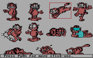 Create with Garfield! (Deluxe Edition) for IBM PC/Compatibles - Here's the variations of Garfield available.