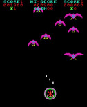 Phoenix for Arcade - You have a shield available to temporarily defend from attacks!