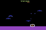 Phoenix for Atari 2600 - Defending from an attack...