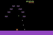 Phoenix for Atari 2600 - Start of the second wave.