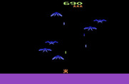 Phoenix for Atari 2600 - Now the Phoenix attack...