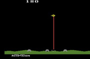 Laser Blast for Atari 2600 - Blasting, and I missed the target!