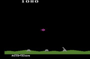 Laser Blast for Atari 2600 - Hit again! And this is my last ship...