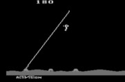 Laser Blast for Atari 2600 - Dodging laser fire!