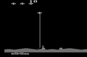 Laser Blast for Atari 2600 - Blasting an opponent; but I missed!