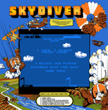 Skydiver for Arcade - Game over.