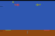 Skydiver for Atari 2600 - Starting screen.