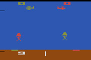 Skydiver for Atari 2600 - Parachuting...to the wrong color targets!