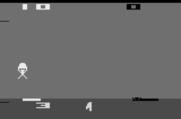 Skydiver for Atari 2600 - Almost landed on the target...