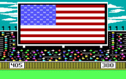 World's Greatest Baseball Game, The for IBM PC/Compatibles - Please rise for the national anthem...