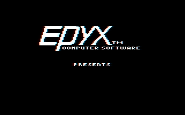 World's Greatest Baseball Game, The IBM PC/Compatibles Screenshot: EPYX logo...