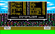 World's Greatest Baseball Game, The for IBM PC/Compatibles - Selecting teams.