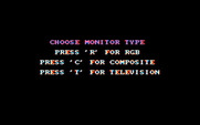 World's Greatest Baseball Game, The for IBM PC/Compatibles - Select the type of monitor you have...