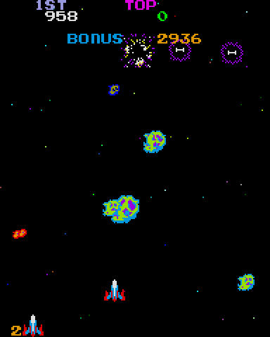 Zero Hour Arcade Screenshot: On to the next round...