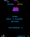 Zero Hour for Arcade - Push start button to begin.