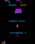 Zero Hour for Arcade - Title screen.