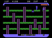 Space Panic for ColecoVision - I'm trapped, and almost out of oxygen.
