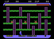 Space Panic for ColecoVision - Game start.