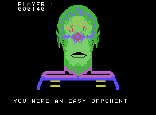 Space Fury ColecoVision Screenshot: I was an easy opponent...